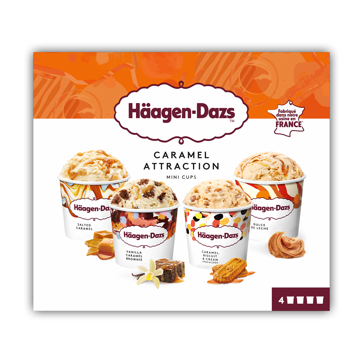 Caramel Collection Minicup Multipack